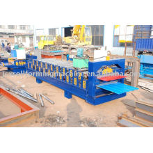 Double deck tile making machine